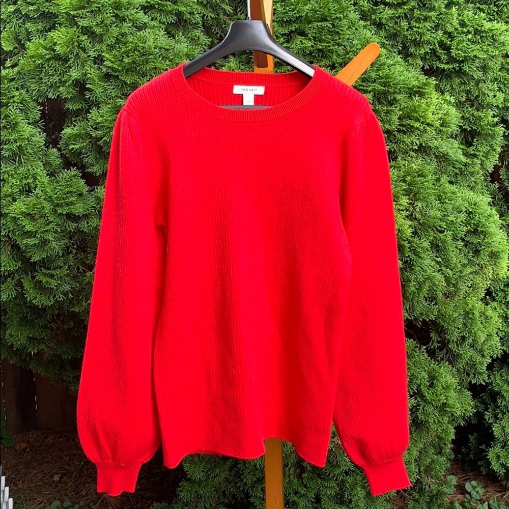Nine West puff sleeves sweater